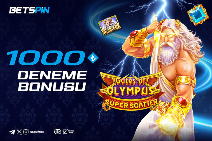 Betspin 1000 TL Deneme Bonusu